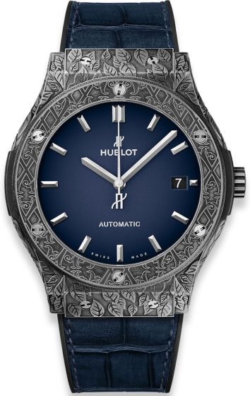 HUBLOT CLASSIC FUSION FUENTE LIMITED EDITION TITANIUM 45MM 511.NX.6670.LR.OPX17 Replica watch Cheap